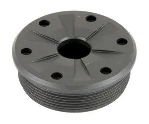 SilencerCo Bravo Front Cap Fits Hybrid 9MM Gray