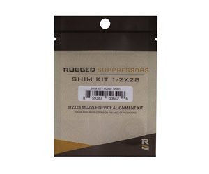 Rugged Suppressors Shim Kit 1/2X28