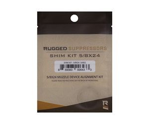 Rugged Suppressors Shim Kit 5/8X24
